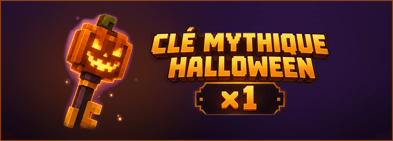 🎃 Clé Mythique Halloween (x1)